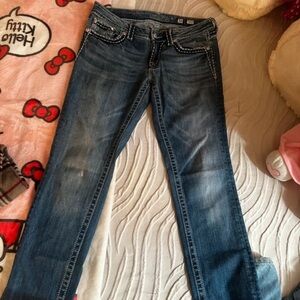 Miss Me Dark Blue Boot Cut Women's Jeans